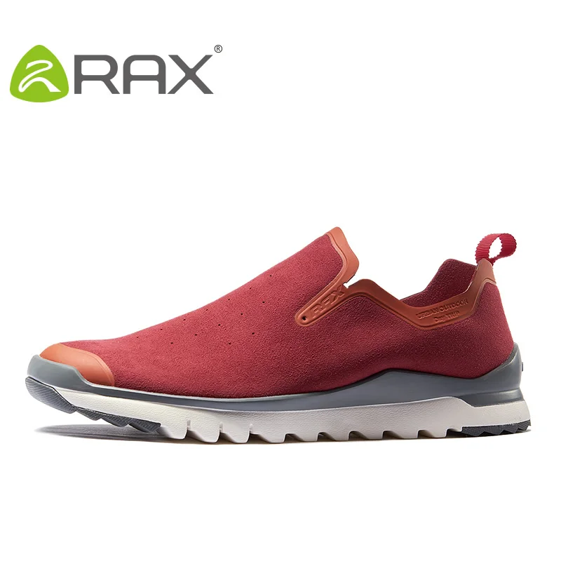 Rax мужчины женщины спорта на открытом воздухе shoes дышащий прогулки shoes мужчины легкий кроссовки женщины бег отдых быстрая ходьба shoes кроссовки мужские - Цвет: bright red men