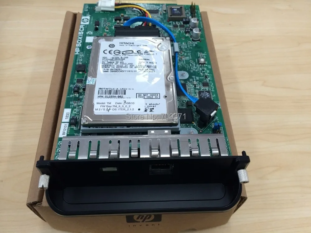 160 ГБ новый Q6675-67029 Q5669-60576 пригодный для hp Designjet Z2100 Z3100 форматирования плата с HDD FW |