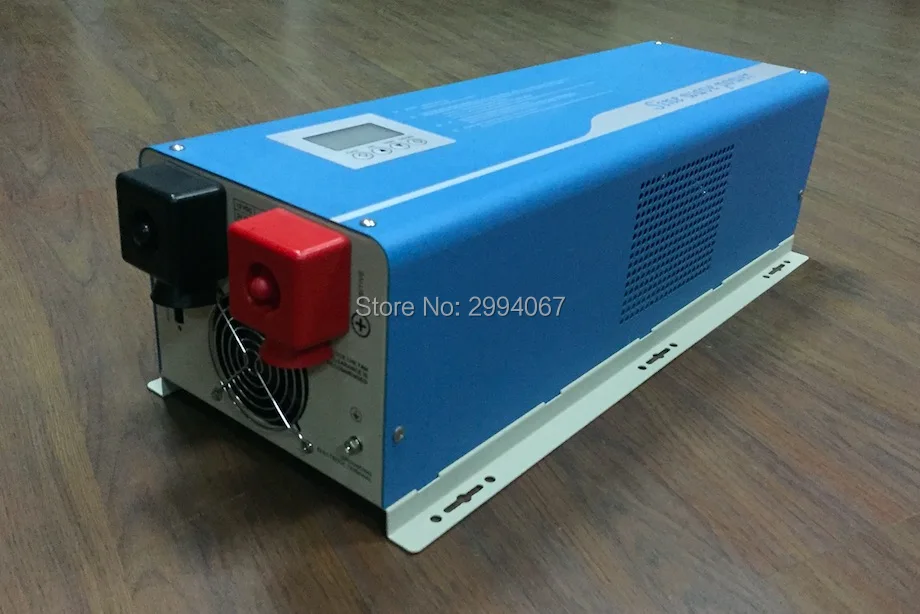 4000 วัตต์/4KW SOLAR PURE sine WAVE อินเวอร์เตอร์และเครื่องชาร์จพร้อมจอแสดงผล LCD Toroidal Transformer & การใช้พลังงานต่ํา 1