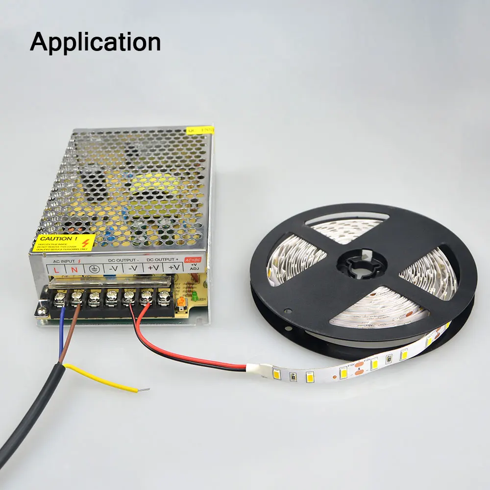 DC12V 1A 2A 3A 5A 8.5A 10A 15A 20A 30A трансформаторы для освещения Светодиодный драйвер адаптер питания для светодиодной ленты Выключатель питания