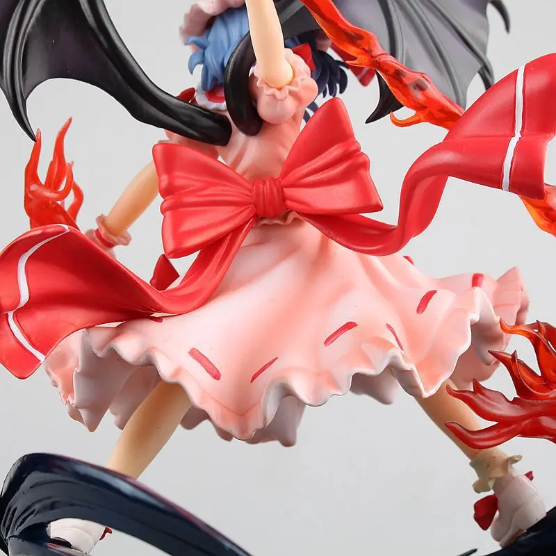 1/7 Масштаб Аниме Фигурка Touhou Project Little Devil Remilia Scarlet Gungnir Ver 25 см Модель ПВХ Коллекционная пикантная кукла-девушка