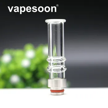 

Clear glass 510 drip tip For 510 thread atomizer MELO 3 MINI Ijust S RTA RDA Tank E Cig ego aio RTA RDA tank Vaporizor Vape