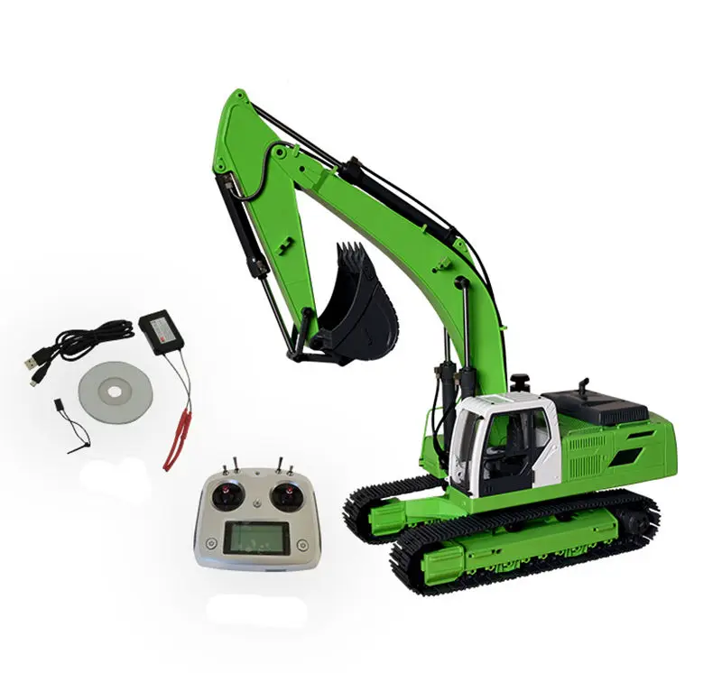 JDM 1/12 Full metal RC Excavator/RC Hydraulic Excavator 106G V2 Version Christmas Child Boy Birthday Present NO include Battery