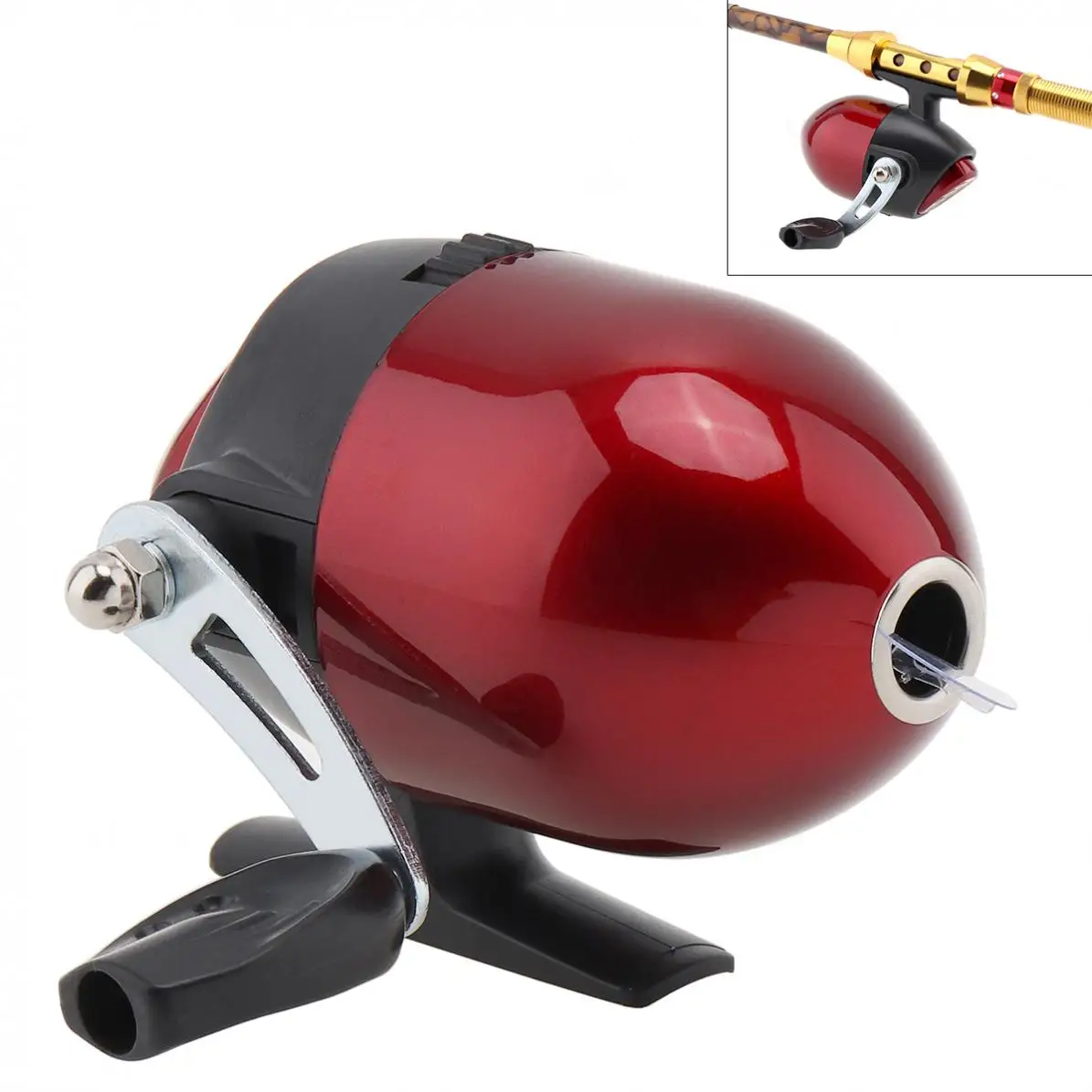 

LEO Closed Fishing Reel Spherical Concealed Catapults Control Hunting Fish Fishing Wheel