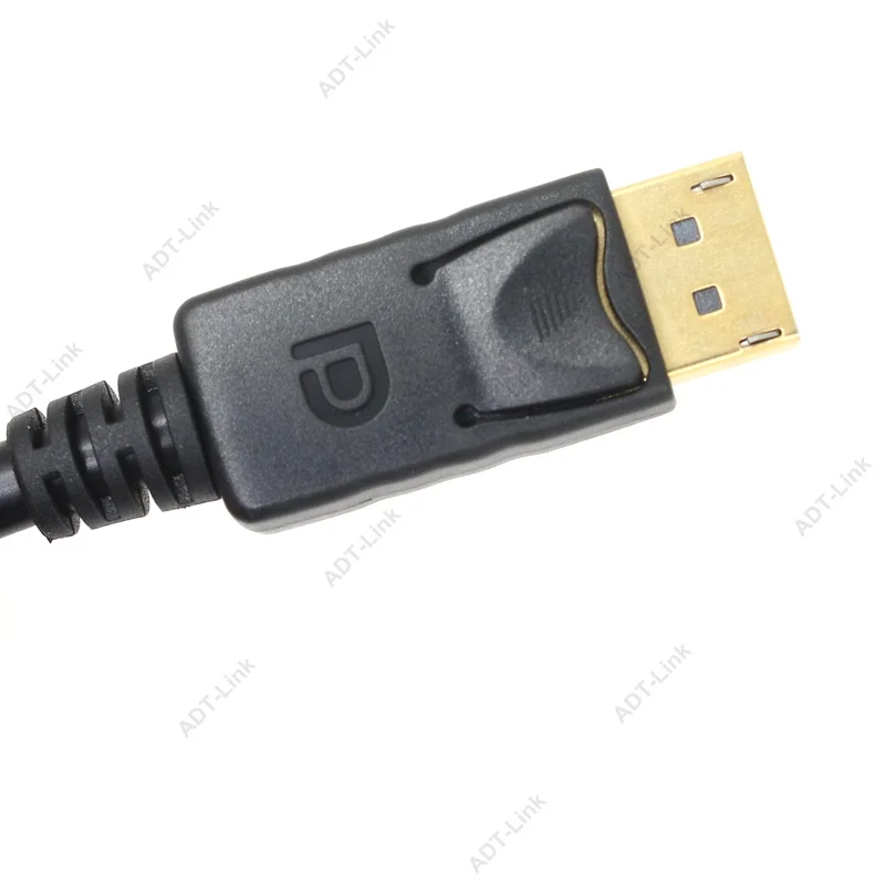 Кабель порта дисплея 10 футов DisplayPort to Displayport Cable DP 'Cable 4K @ 60Hz] черный