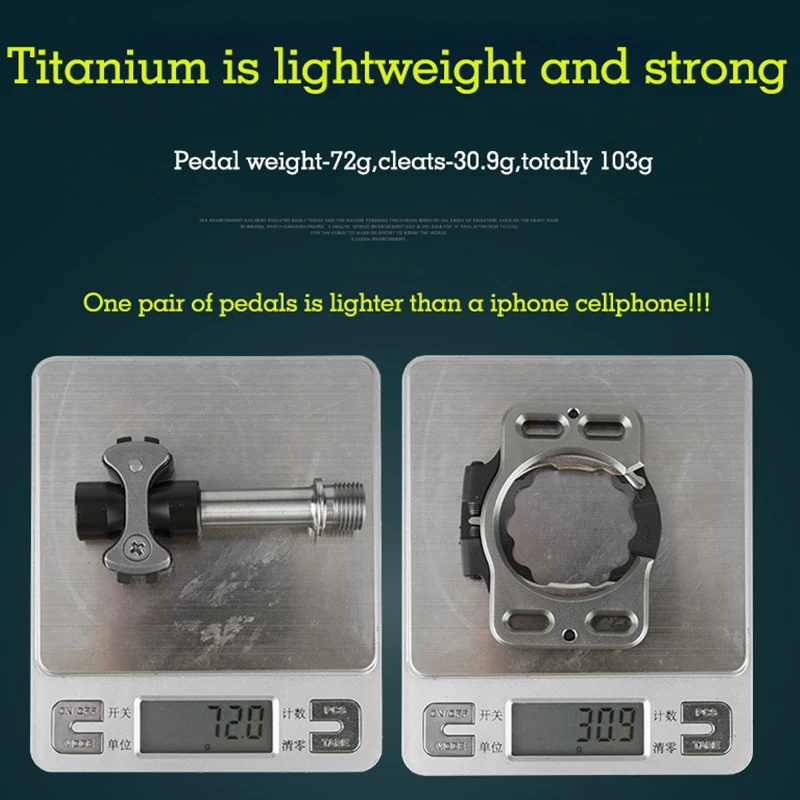 Новинка 204 г. г Титан сплав Мост дорога педали велосипеда ультра-легкий самоблокирующиеся Педали Дорожный мотоцикл автоматической блокировки для SpeedPlay педаль