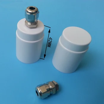 

T8 Waterproof Joint Lamp Holder LED Fluorescent Tube Waterproof Plug Shell Lamp Base 100pcs