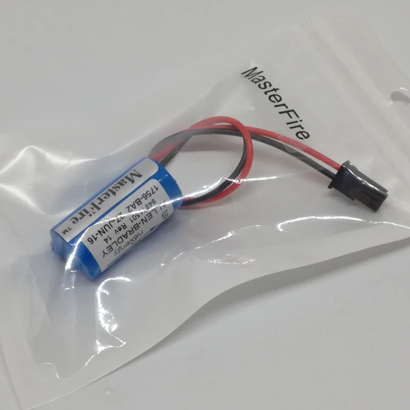 MasterFire Высокое качество 1200mAh PLC контроллер батарея для Allen Bradley 1756 BA2 BR2/3A AB 3V