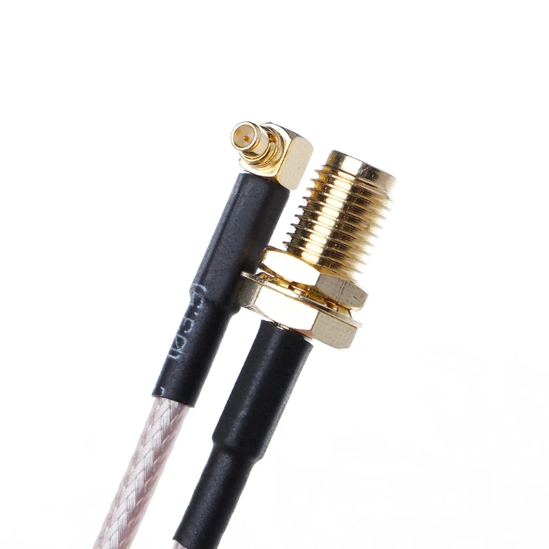 

SMA Female to MMCX Male Right Angle Pigtail Cable RG316 15cm 6"