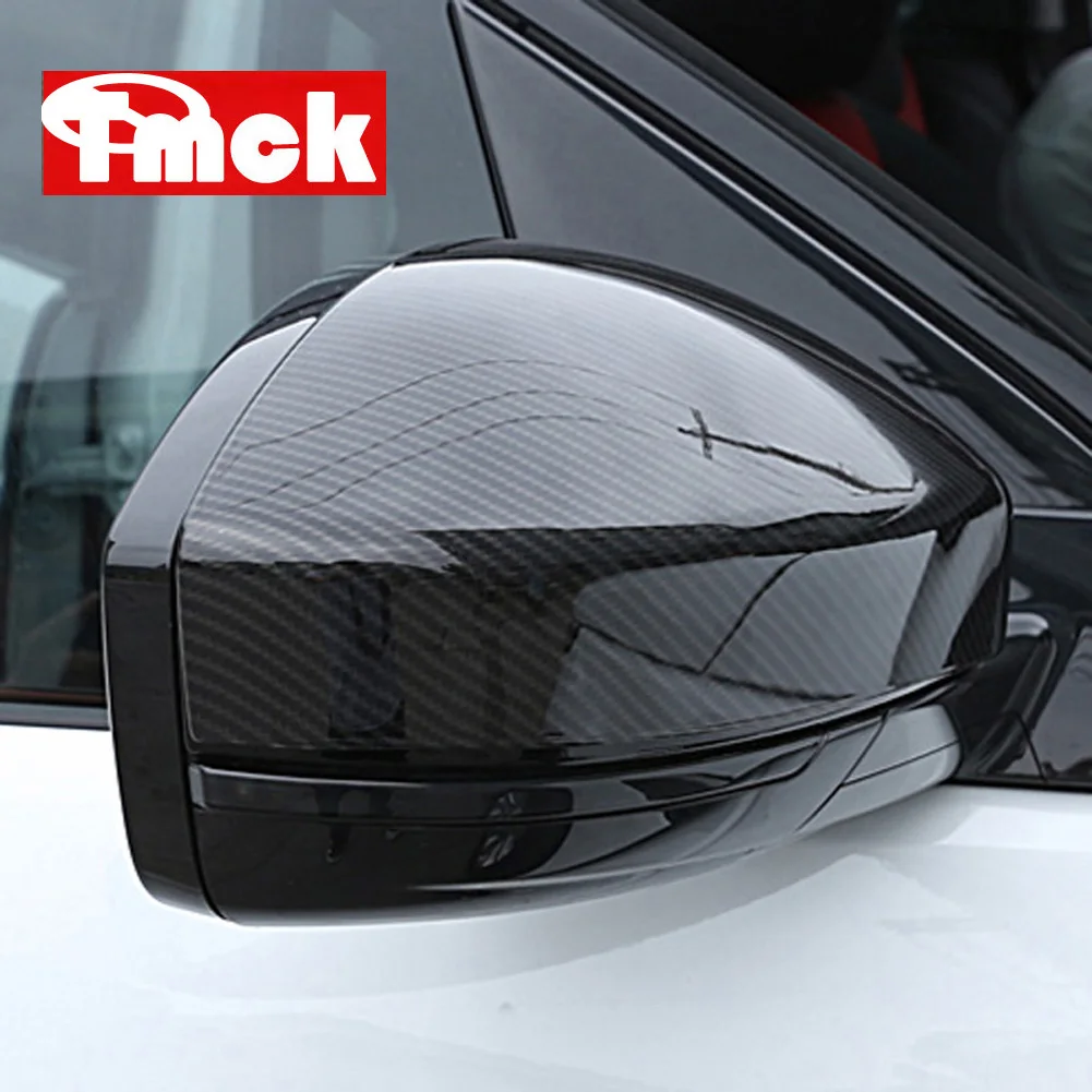 

For Jaguar E-Pace 2017 2018 2019 Rearview Rear View Mirror Covers Trim Car Styling Accessories For Jaguar F-Pace X761 2016-2018