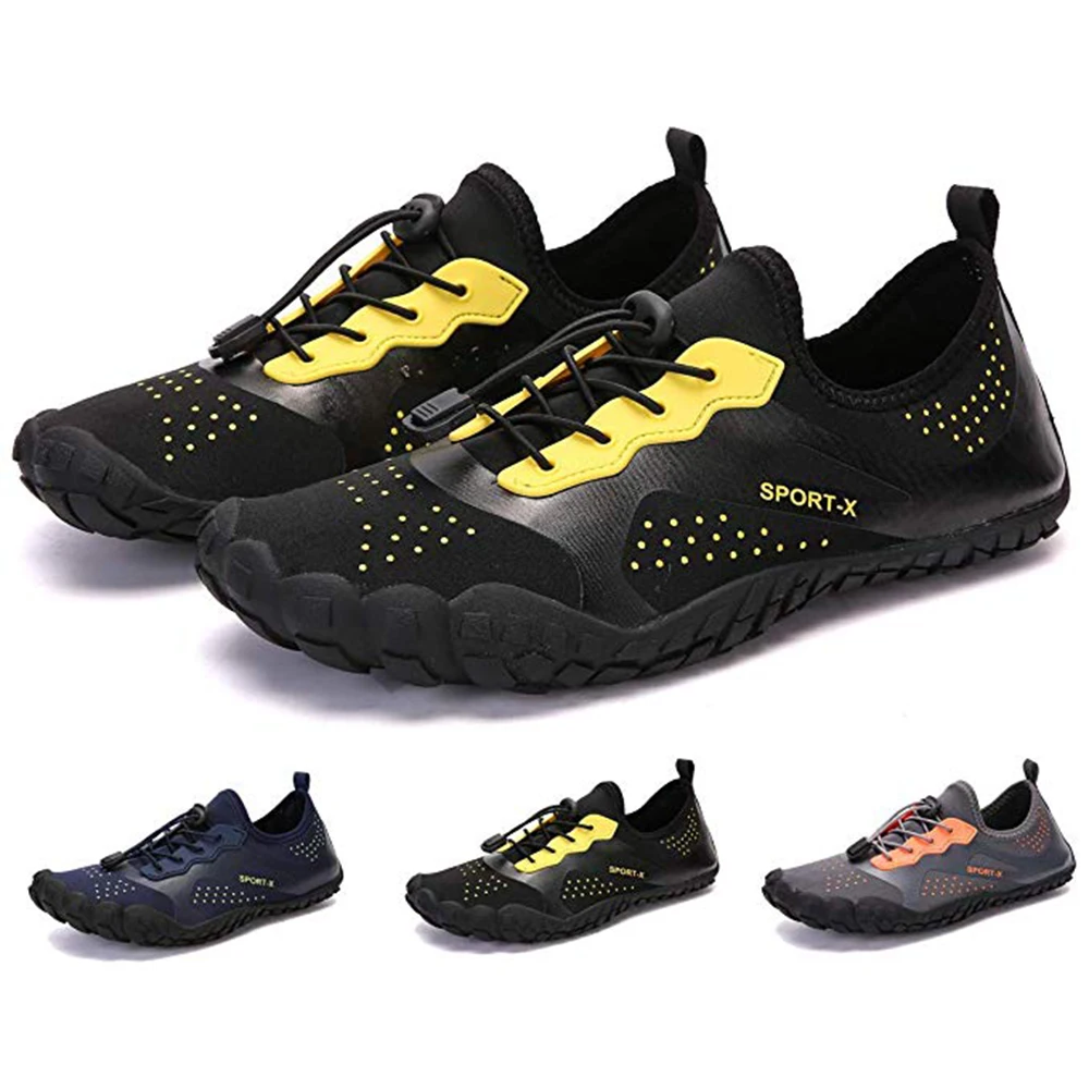 

Men's Shoes 2019 Summer Breathable Outdoor Comfort Lightweight Sneakers Men's Vulcanized Shoes Lace-Up Black Orange Blue P20