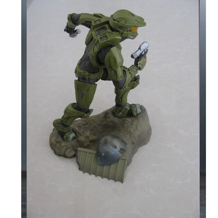 Горячая Halo3 Kotobukiya спартанская фигура статуя 12 дюймов армейский зеленый цвет в коробке