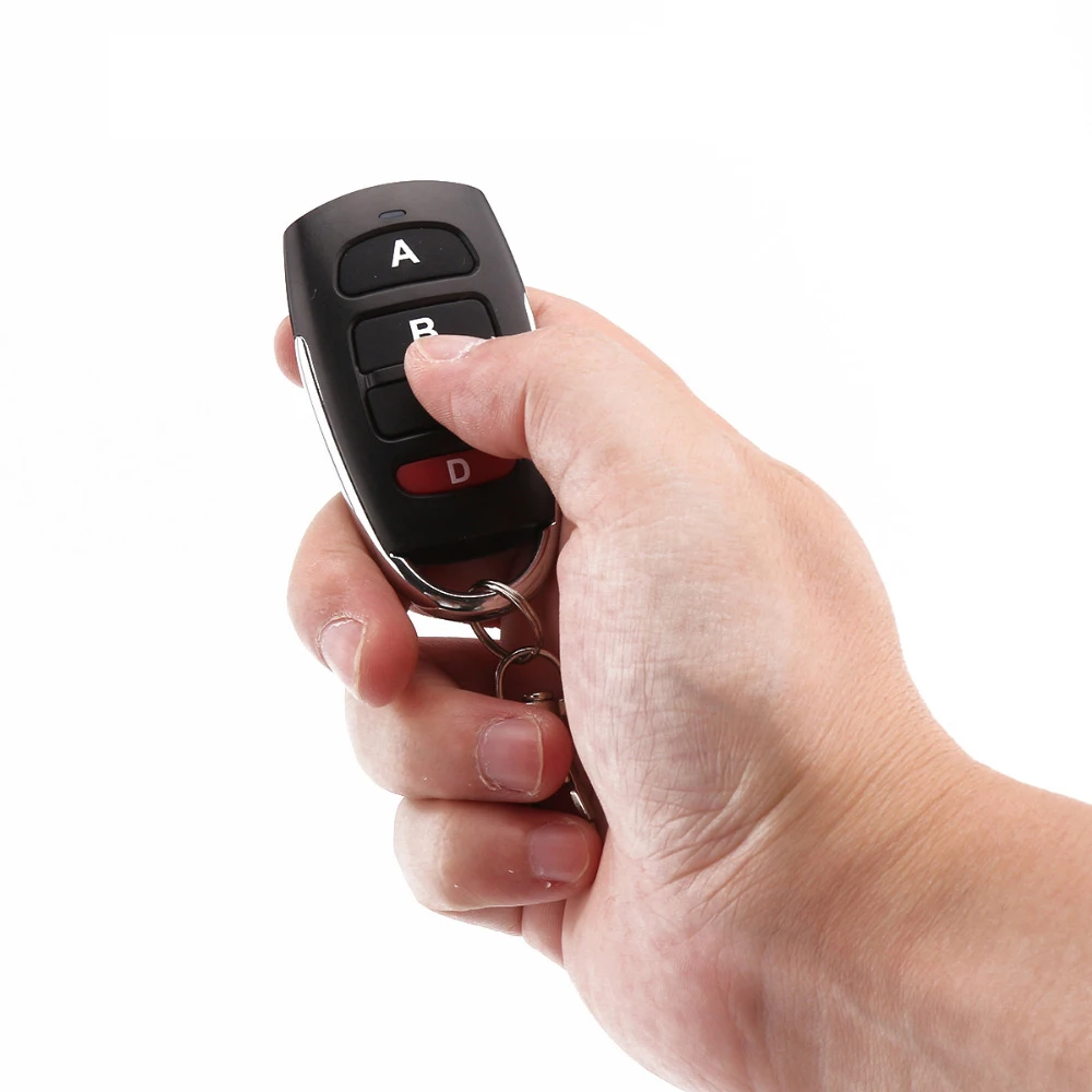 433MHz Remote Control Duplicator Cloning Copy Came for Garage Door Opener 4 buttons RF Learning Copying Transmitter 433MHz Remote Control Duplicator Cloning Copy Came for Garage Door Opener 4 buttons RF Learning Copying Transmitter