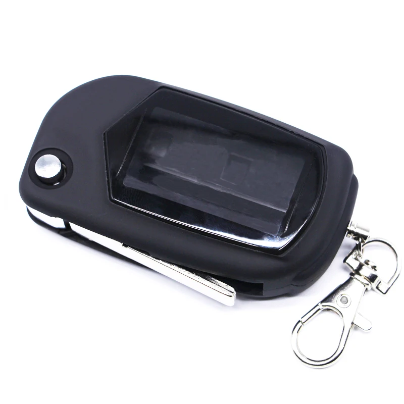 

Case Keychain A91 Uncut Blade Fob Case Cover For Two Way Car Alarm System Starline A91 A61 B9 B6 Lcd Flip Remote Controller
