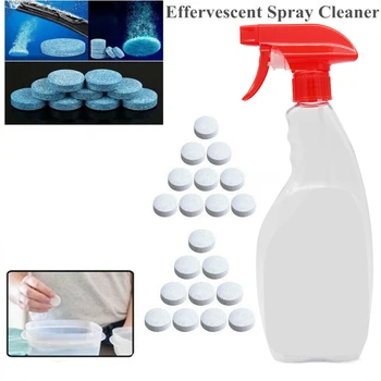 

10/20/50/100 pcs Multifunctional Effervescent Spray Cleaner Set Wiper Home Cleaning Concentrate Effervescent Cleaner