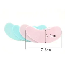 Розовые накладки для наращивания ресниц накладки для ресниц гель для ресниц накладки для кончиков глаз стикеры обертывания инструмент для макияжа накладные ресницы