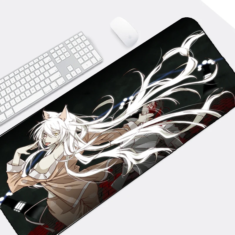 Mairuige милые Аниме Девушки Neko Tsubasa Монстр с узором коврик для мыши рабочий стол Bige