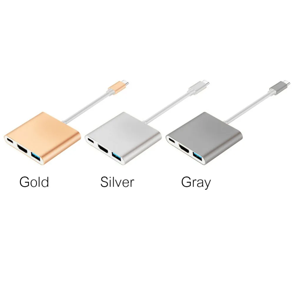 Тип C USB 3 1 к 4K HDMI 0 адаптер в концентратор для Apple Macbook Lot|Адаптеры Type-C| |