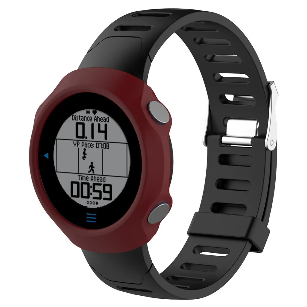 Настоящий силиконовый защитный чехол для Garmin forerunner 610, защитный чехол, кожный чехол, 7 цветов, аксессуары для часов