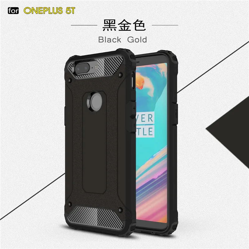MLLSE Strong Hybrid Tough Shockproof Armor Phone Back Case For OnePlus 5 A5000 1+5T A5010 Hard Rugged Impact Cover Fundas Coque (14)