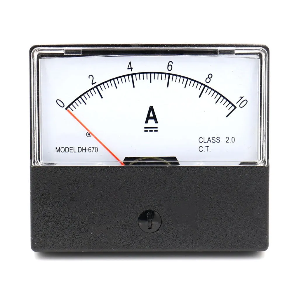 1 шт. Φ DC 0 10A Panel DH 670 type|Измерители тока| |