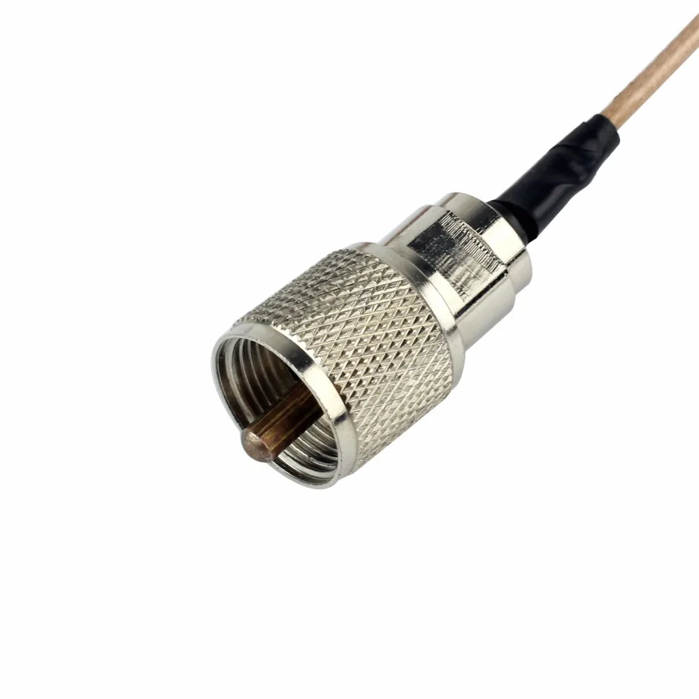 Розовый коаксиальный кабель 5 метров UHF/телефон штырь гнездо для YAESU ICOM KENWOOD Mobile Radio