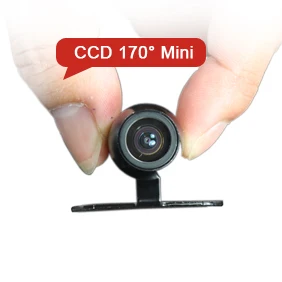 Продвижение Erisin ES580 18 мм Мини 170 градусов угол обзора CCD HD Автомобильная камера