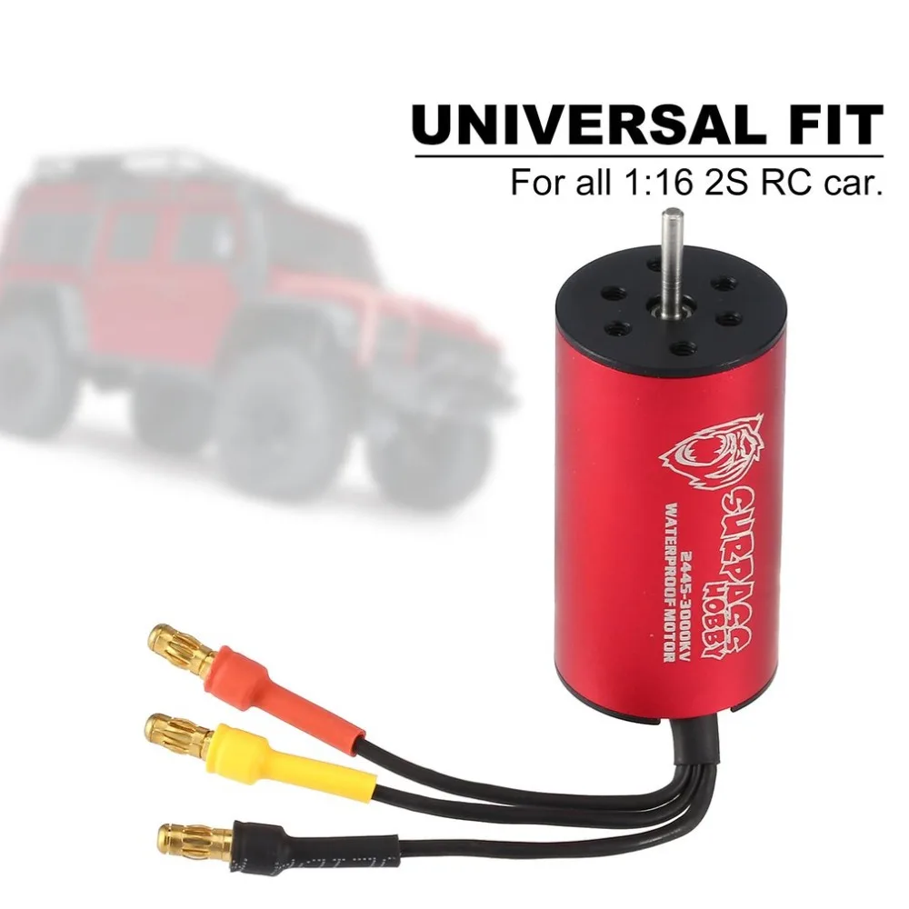 SURPASSHOBBY KK 2445 6080KV 3000KV бесщеточный мотор 2 S для Traxxas/HSP 1: 16RC Дрифт Гонки скалолазание