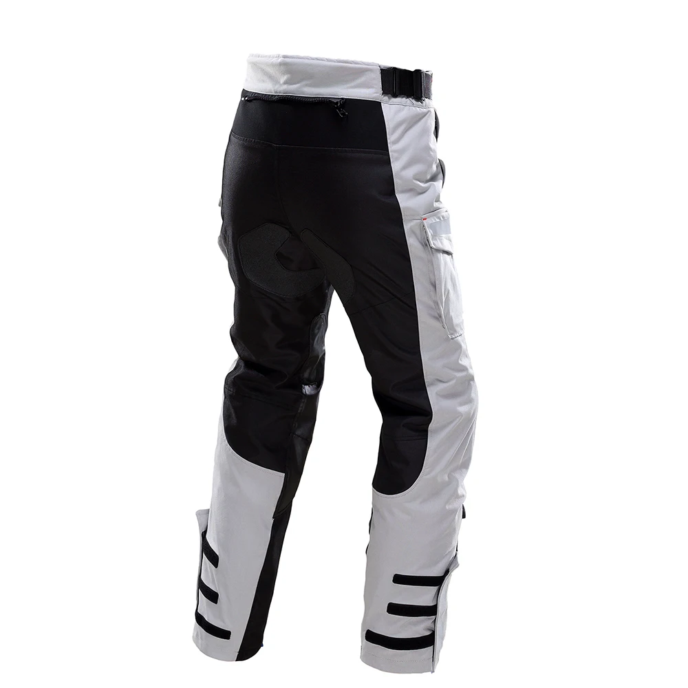 

DUHAN Professional Men Motorbike Trousers Waterproof RainProof Men's Motorcycle Hip Protector Touring Venture Motorcycle Pants