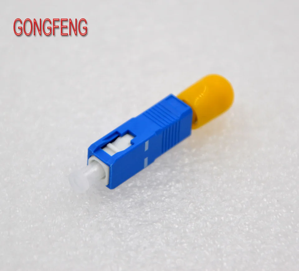 GONGFENG 10 шт. новый оптический волоконный соединитель одномодовый ST/ UPC К SC/UPC фланец