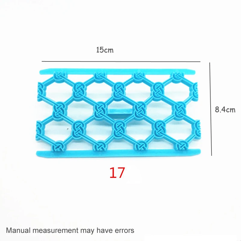 Помадка тиснение формы для печенья глазурь тиснение 1 шт. 17 стиль цветок формочки для печенья чашки формы для торта инструменты для украшения торта резак