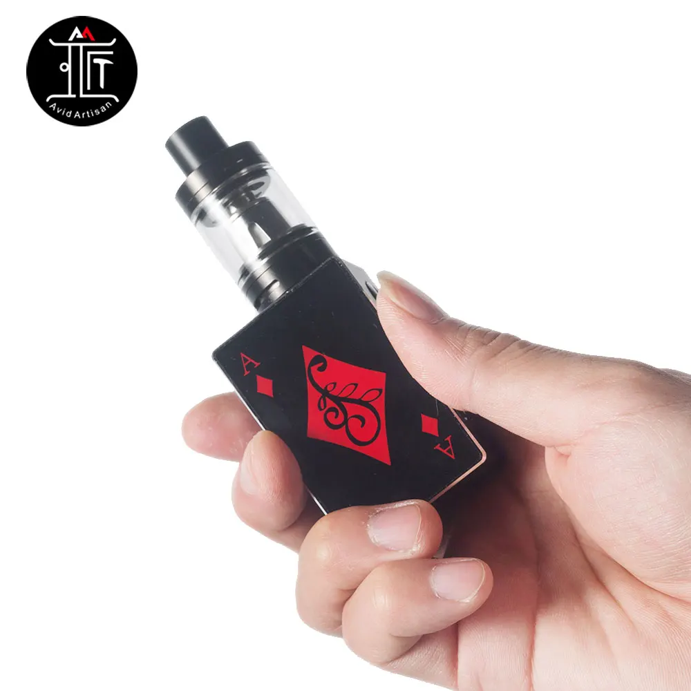 

Original Avidartisan Gamblers 60W TC Kit Built-in 1600mAh Battery 2ml Gamblers Tank E-cig Vape Gamblers Kit