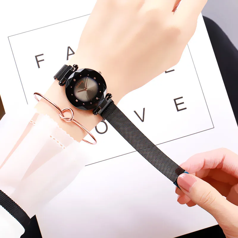 2019 New Arrival Fashion Rose Gold Women Watch Luxury Exquisite Colorful Dial Magnet Buckle Ladies Quartz Wristwatch Female 2019 New Arrival Fashion Rose Gold Women Watch Luxury Exquisite Colorful Dial Magnet Buckle Ladies Quartz Wristwatch Female