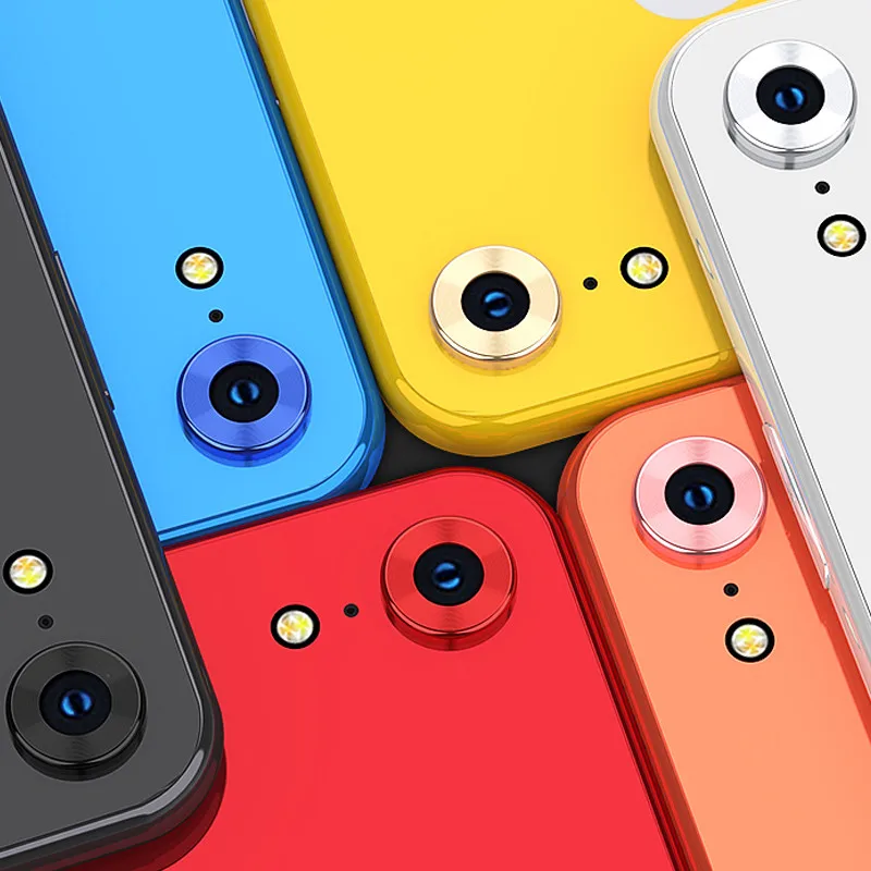 KIPXR1090_3_Metal Camera Lens Protector for iPhone XR 360 Full Protection Anti-scratch Camera Protective Cover