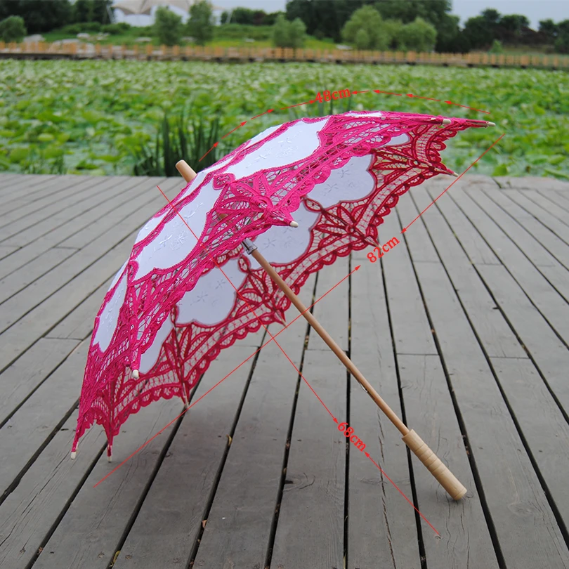 Qunyingxiu decoration wedding craft lace performance umbrella cotton Qunyingxiu decoration wedding craft lace performance umbrella cotton