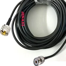 Коаксиальный кабель pl259 UHF штекер so239 UHF Женский Разъем RF адаптер 50-3 RG58 кабель 50ohm 1 м 3 м 10 м