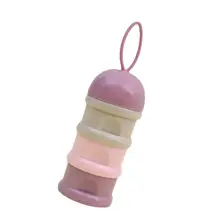 3 слоя портативный контейнер для детского питания коробка Эфирные злаки мультфильм молоко Бутылочки для присыпки дети формула контейнер для молока