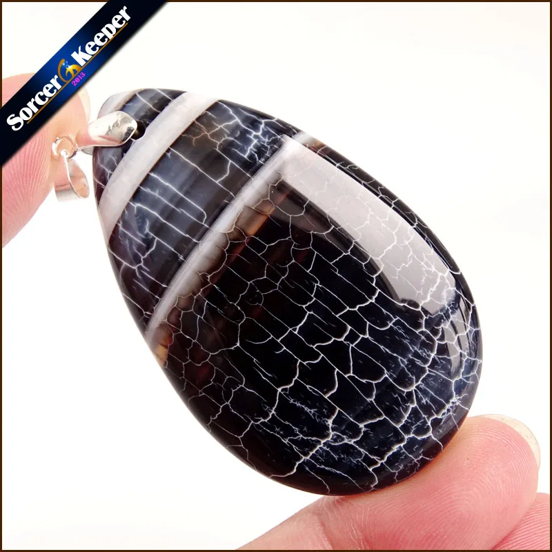 

Real Female Natural Bijoux Femme Choker Necklaces Pendants Hand Made Botswana Onyx Agates Stone Beads For Jewelry Making US093
