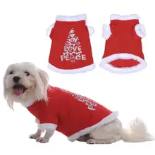 Одежда для собак es Рождественский костюм милая мультяшная Одежда для маленьких Одежда для собак костюм платье Рождественская Одежда для собак Kitty