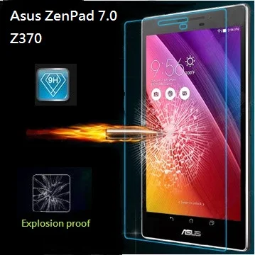 Высокое качество 0.33 мм ультра-тонкий Tempered Glass 9 H Защитная пленка для Asus ZenPad 7.0 Z370
