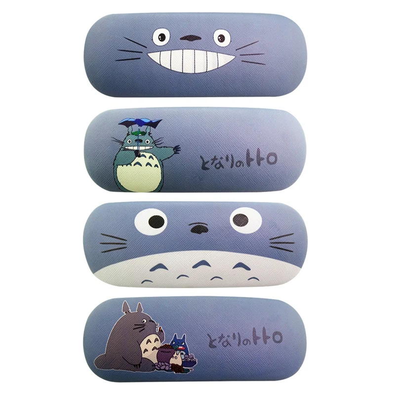 

2019 Cute Cartoon Neighbor Totoro Metal Glasses Case Portable Glasses For Kit Holder Container Box