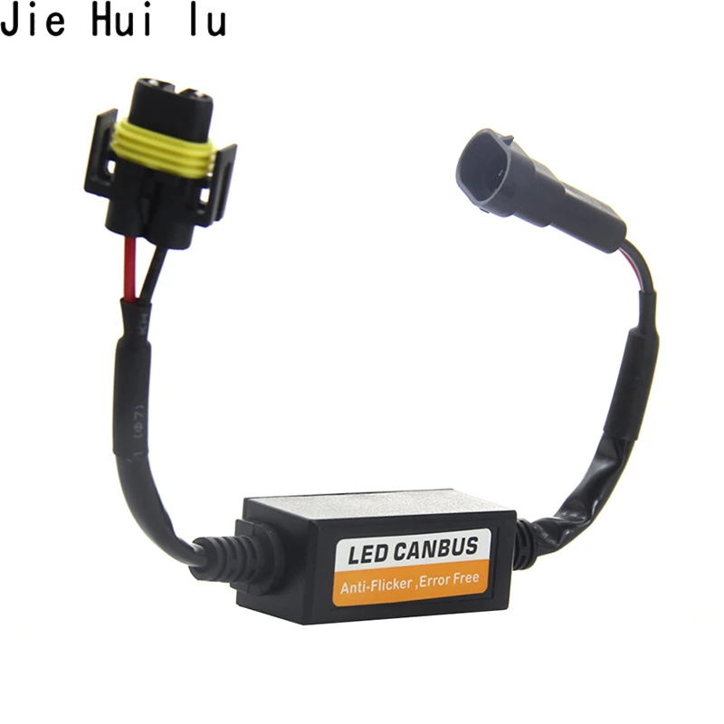 2pcs Universal 9006//9005 HB4 Male Fog//Driving Light Socket Harness Wiring HID D2