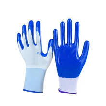 1 пара Горячая нитриловые рабочие перчатки для водителя строителей садоводства защитные перчатки