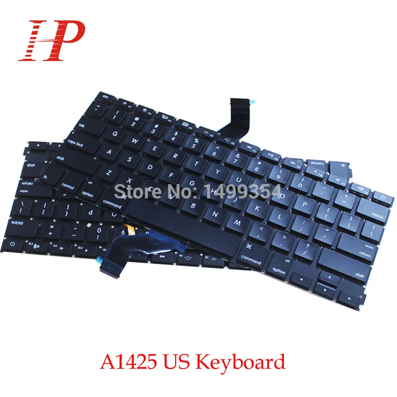 New A1425 US keyboard For Apple Macbook Pro 13'' Retina A1425 Keyboard US Standard 2012 MD212 MD213 New A1425 US keyboard For Apple Macbook Pro 13'' Retina A1425 Keyboard US Standard 2012 MD212 MD213