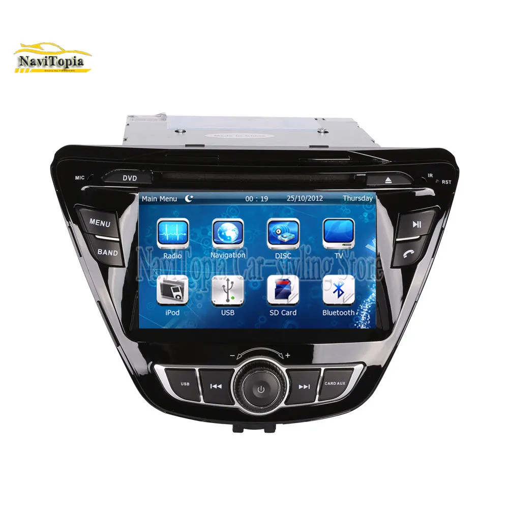NAVITOPIA GPS Navigation Car DVD Multimedia Player For