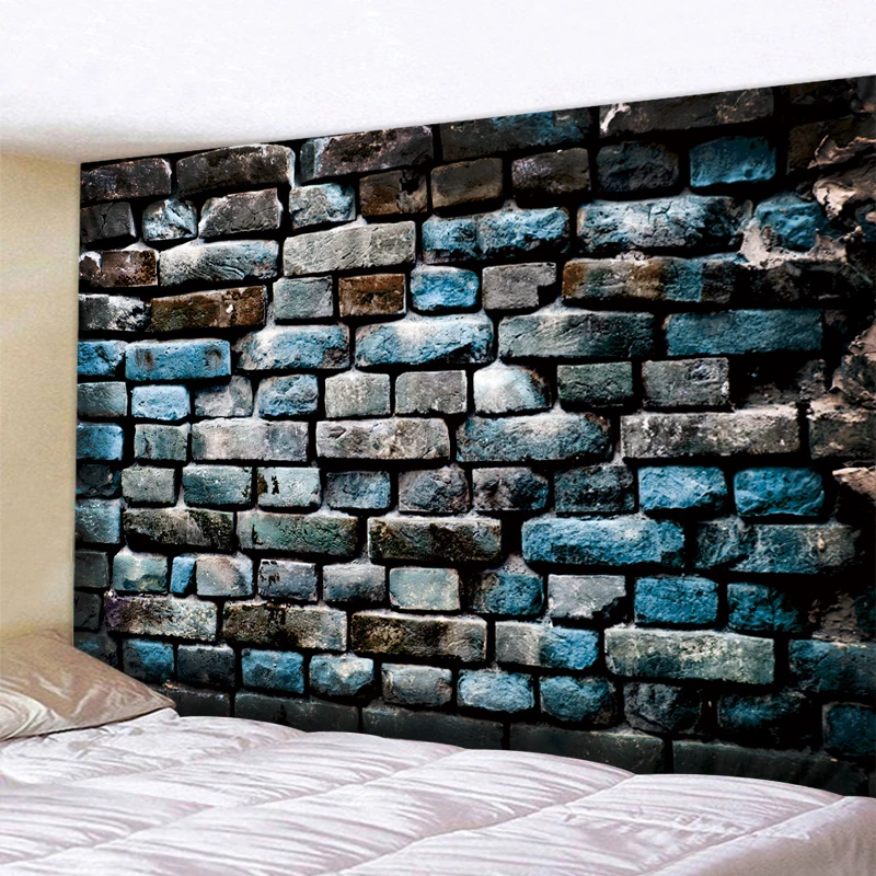 

Vintage Stone Wall Printed Tapestry Wall Hanging Large Size Wall Tapestry Cheap Hippie Boho Wall Tapestries Mandala Fabric