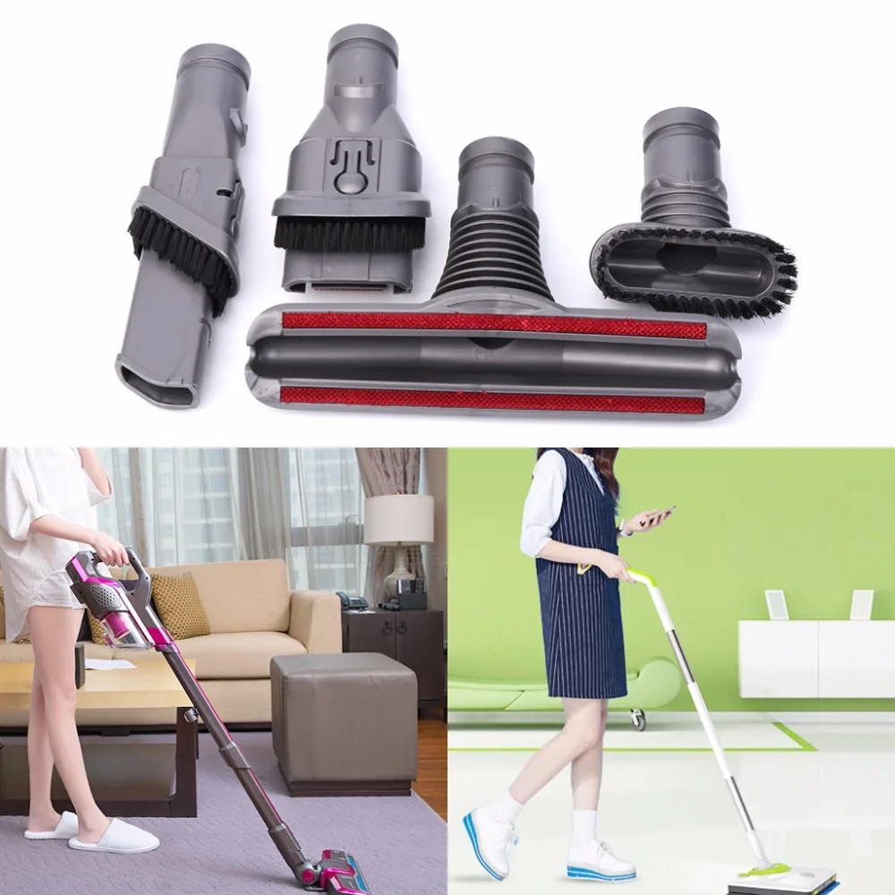 

Multi-Purpose Suction Nozzle Brush Head 4-In-1 Set For Dyson Vacuum Cleaner Parts
