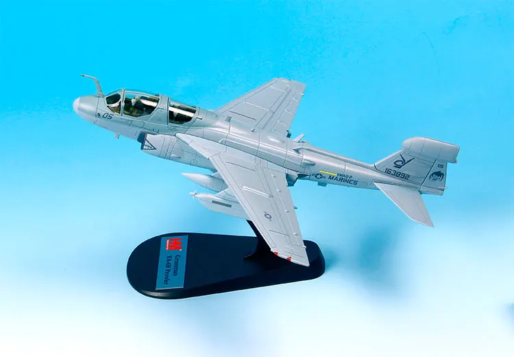 HOBBYMASTER 1/72 масштаб военная модель игрушки Grumman EA-6B Prowler VAQ-13" черные вороны" Истребитель литой металлический самолет модель игрушки