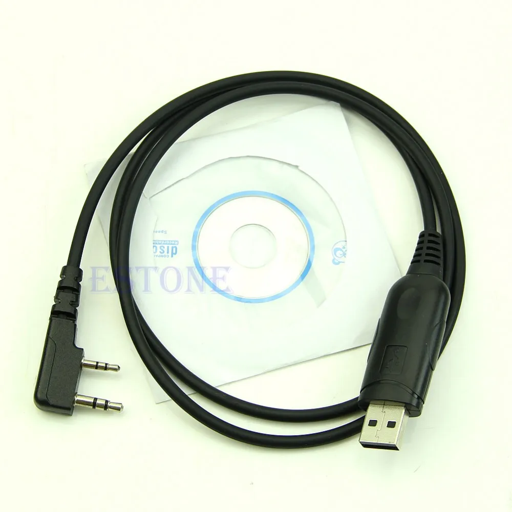 USB Кабель для программирования+ CD для радио Baofeng UV-5R BF-888S