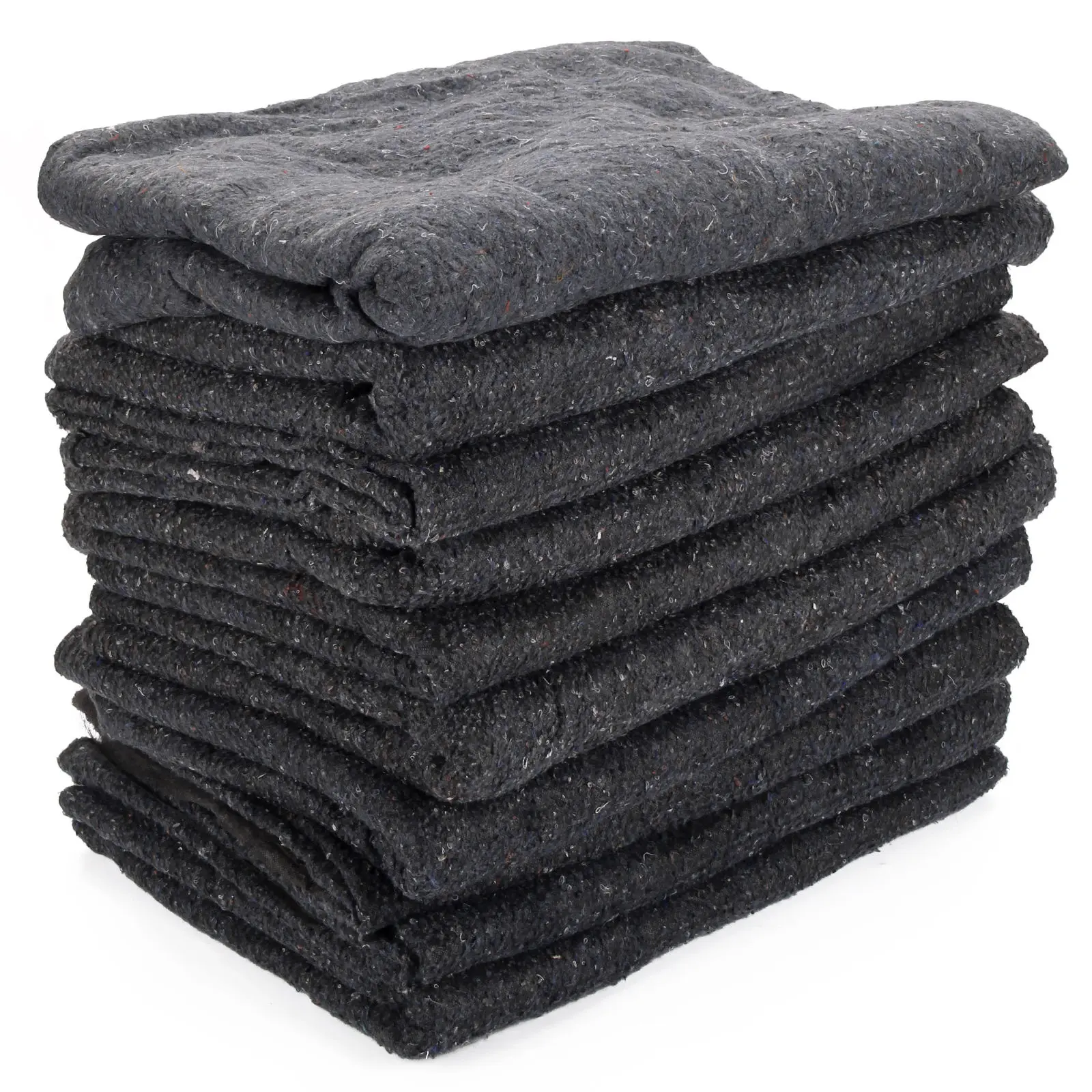 

Practical 10 x (200cm x 150cm) Premium Removal Blankets Furniture Moving Packing Transit